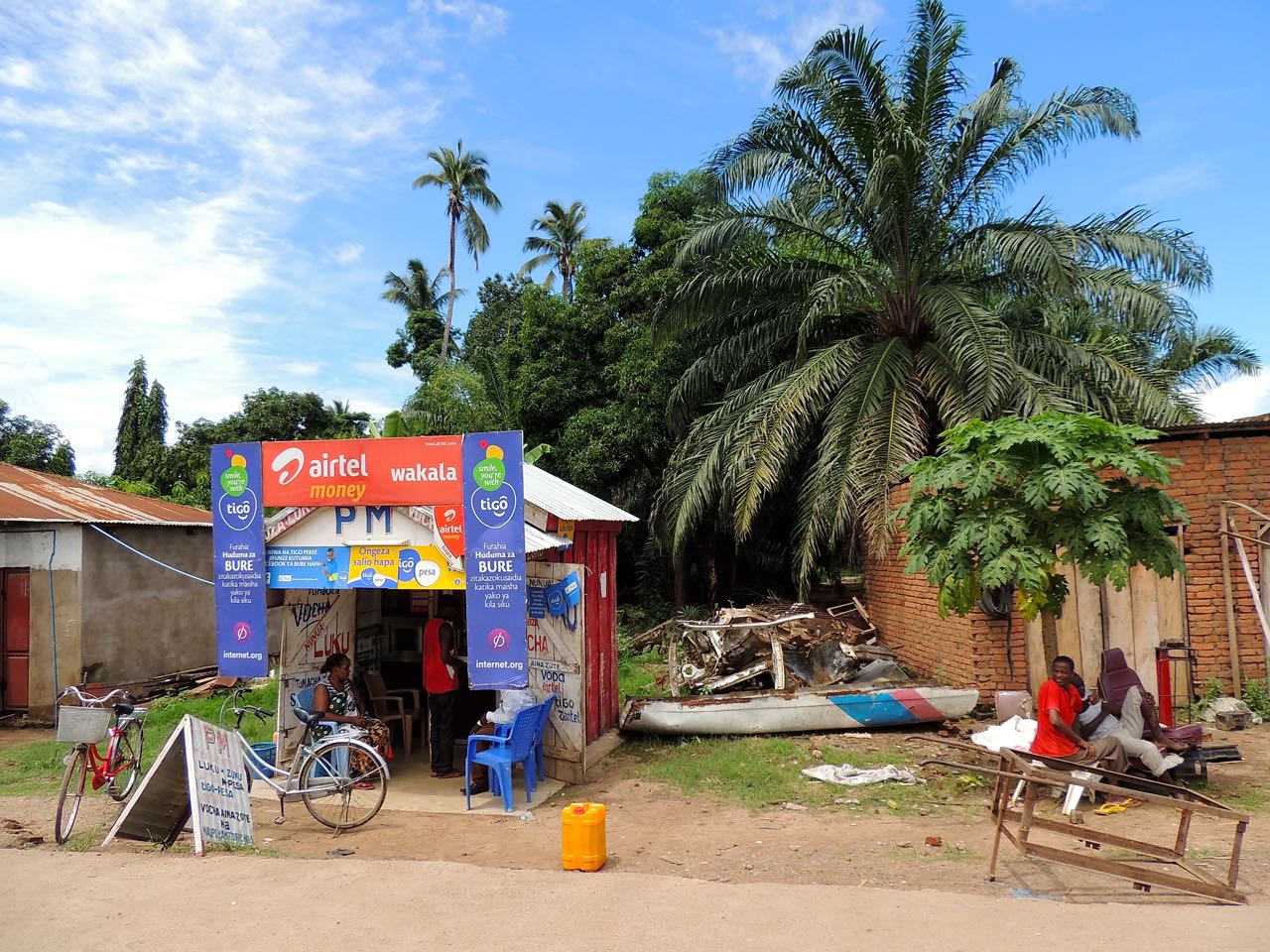 Shop on Road to Kilombero