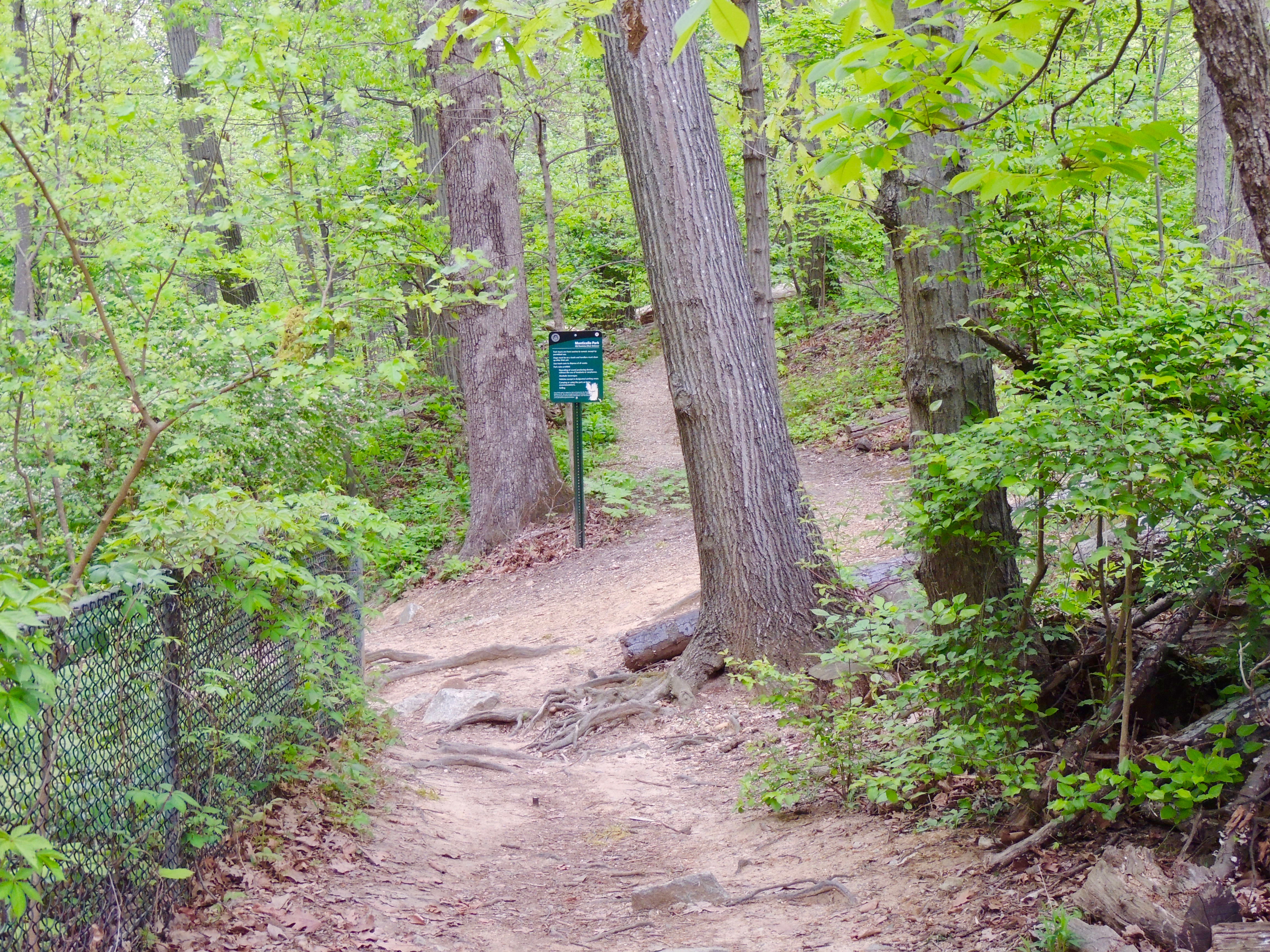 Old Dominion Boulevard Entrance to the Park