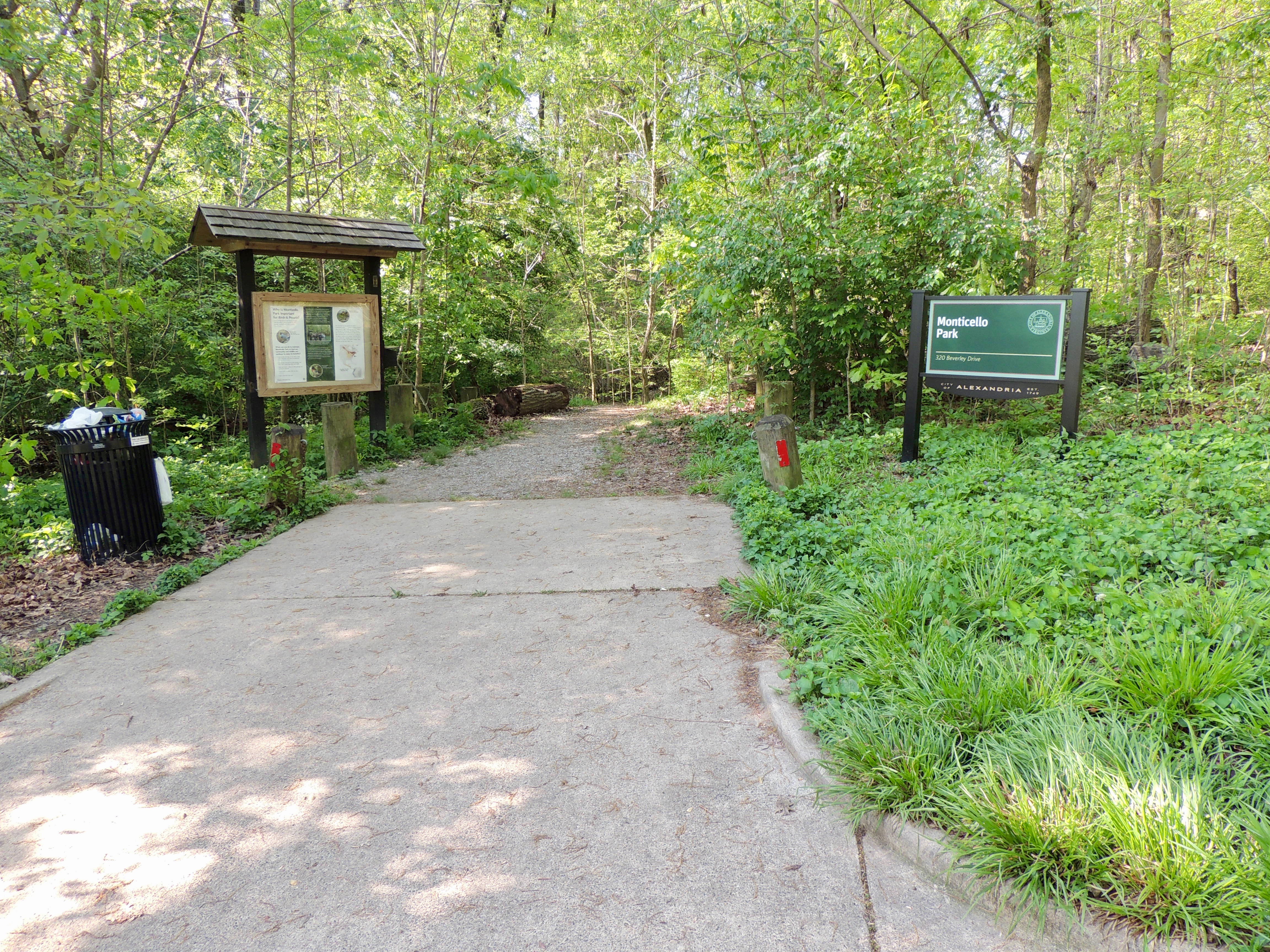 Beverley Drive Kiosk Entrance